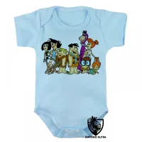 Body Bebê Infantil Flinstones desenho antigo flintstones - Foto 3