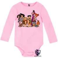 Body Bebê Infantil Flinstones desenho antigo flintstones - Foto 4