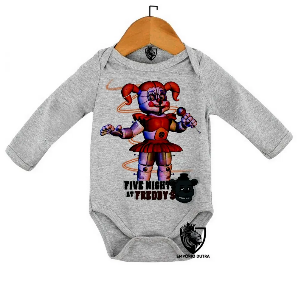 Body Bebê Infantil Five Night at Freddys Circusbaby