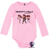 Body Bebê Infantil Gravity Falls in the last Jedi - Foto 4