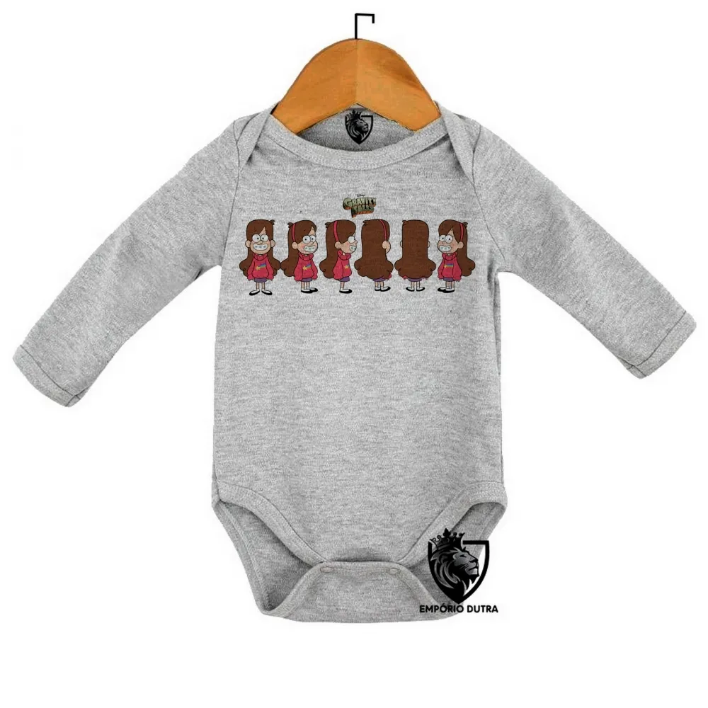 Body Bebê Infantil Gravity Falls Mabel personagem