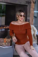Blusa tricot ombro a ombro GM 794 tam M
