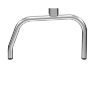 Longarina Ergoplax 3 lugares e Estrutura Cromada com Assento e Encosto em Cores - Foto 4