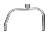 Longarina Ergoplax 2 lugares e Estrutura Cromada com Assento e Encosto em Cores - Foto 4