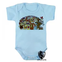 Body Bebê Infantil hanna barbera ze colmeia fred barney tom jerry turma - Foto 3