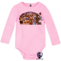 Body Bebê Infantil hanna barbera ze colmeia fred barney tom jerry turma - Foto 4