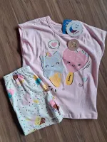 Pijama Sorvetinho - Brilha no Escuro - Rosa - Verão