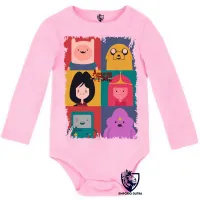 Body Bebê Infantil Hora da Aventura quadrados - Foto 4