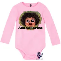 Body Bebê Infantil Irmão do Jorel Ana Catarina - Foto 4