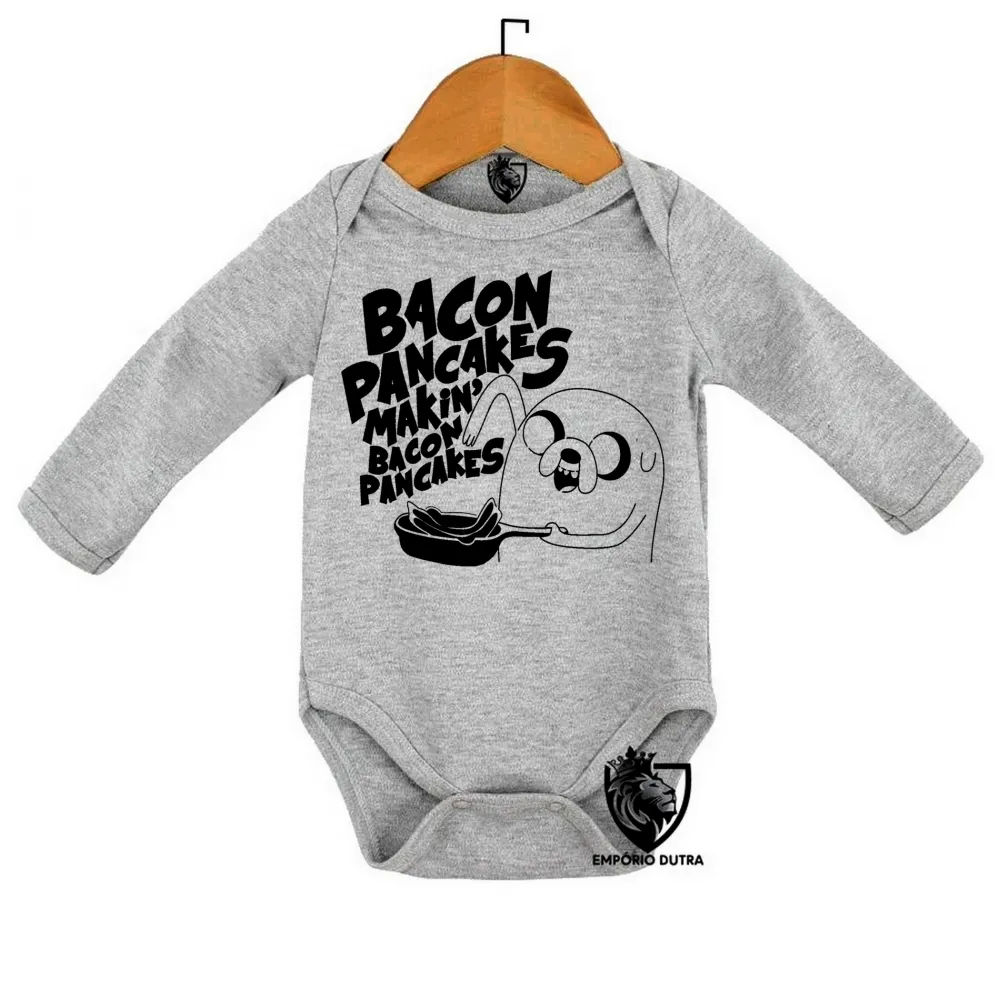 Body Bebê Infantil Jake Hora da Aventura pancakes
