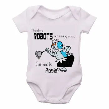 Body Bebê Infantil Jetson Can mine be Rosie robo - Foto 2