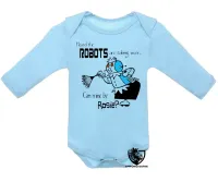 Body Bebê Infantil Jetson Can mine be Rosie robo - Foto 3