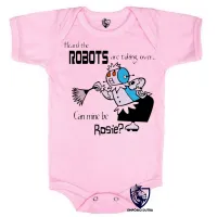 Body Bebê Infantil Jetson Can mine be Rosie robo - Foto 4