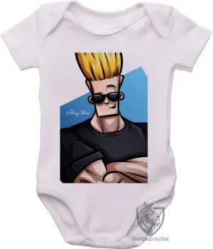 Body Bebê Infantil Johnny Bravo desenho - Foto 2