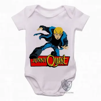 Body Bebê Infantil jonny quest desenho antigo - Foto 2