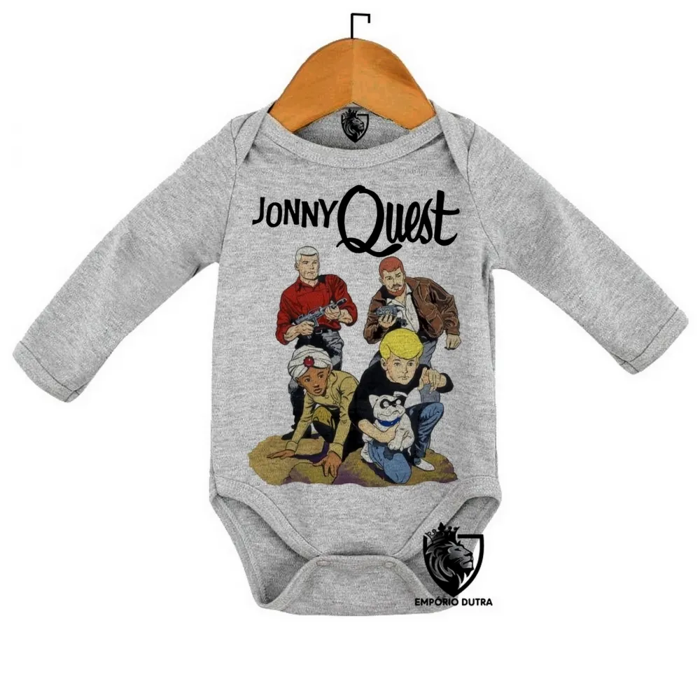 Body Bebê Infantil jonny quest aventura Imagem