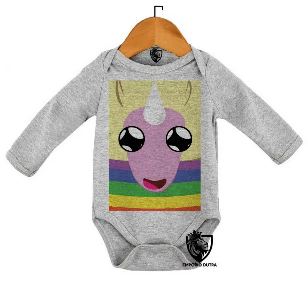 Body Bebê Infantil Lady Iris rosto Hora da Aventura