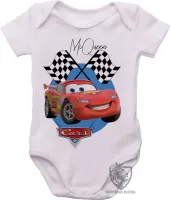 Body Bebê Infantil McQueen cars carros desenho - Foto 2
