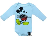 Body Bebê Infantil Mickey Mouse antigo Disney - Foto 3