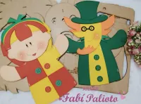 G1.600 Gabarito de Moldes  em MDF  Luvas Sitio do Pica Pau Amarelo 1 - Foto 8