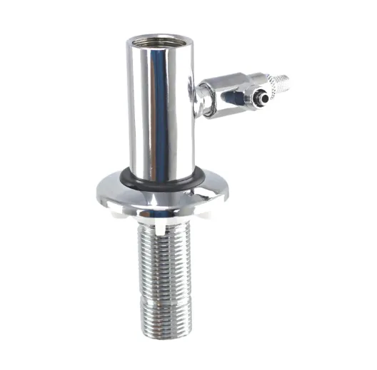 BUCHA T ADAPTADOR GRANDE 1/2 X 1/2 COM REGULAGEM MANUAL MANGUEIRA DE 1/4