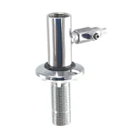 BUCHA T ADAPTADOR GRANDE 1/2 X 1/2 COM REGULAGEM MANUAL MANGUEIRA DE 1/4