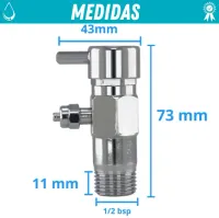 CONEXÃO REGISTRO SEM CANOPLA PARA INSTALAÇÃO DE PURIFICADOR DE ÁGUA - Foto 4