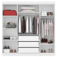 Guarda-Roupa 23066 4 portas 2.09 - Foto 3