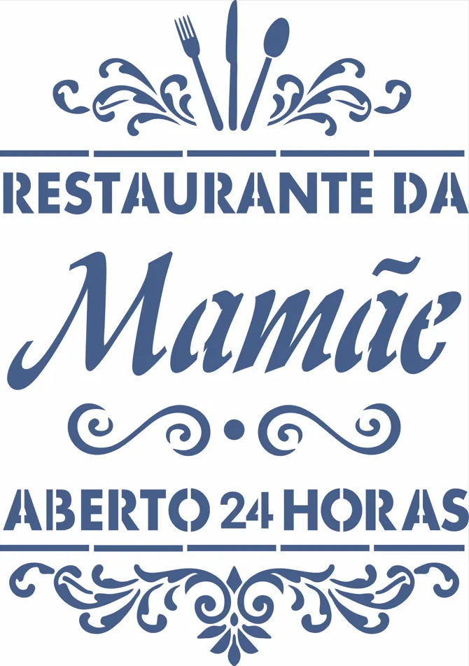 ST-804 - Stencil para Pintura Imagem