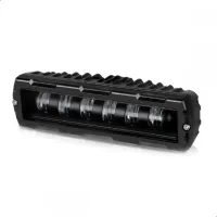 Farol Milha Led Automotivo Slim Retangular 6 Pol Flood - 30W + Tictac - UND