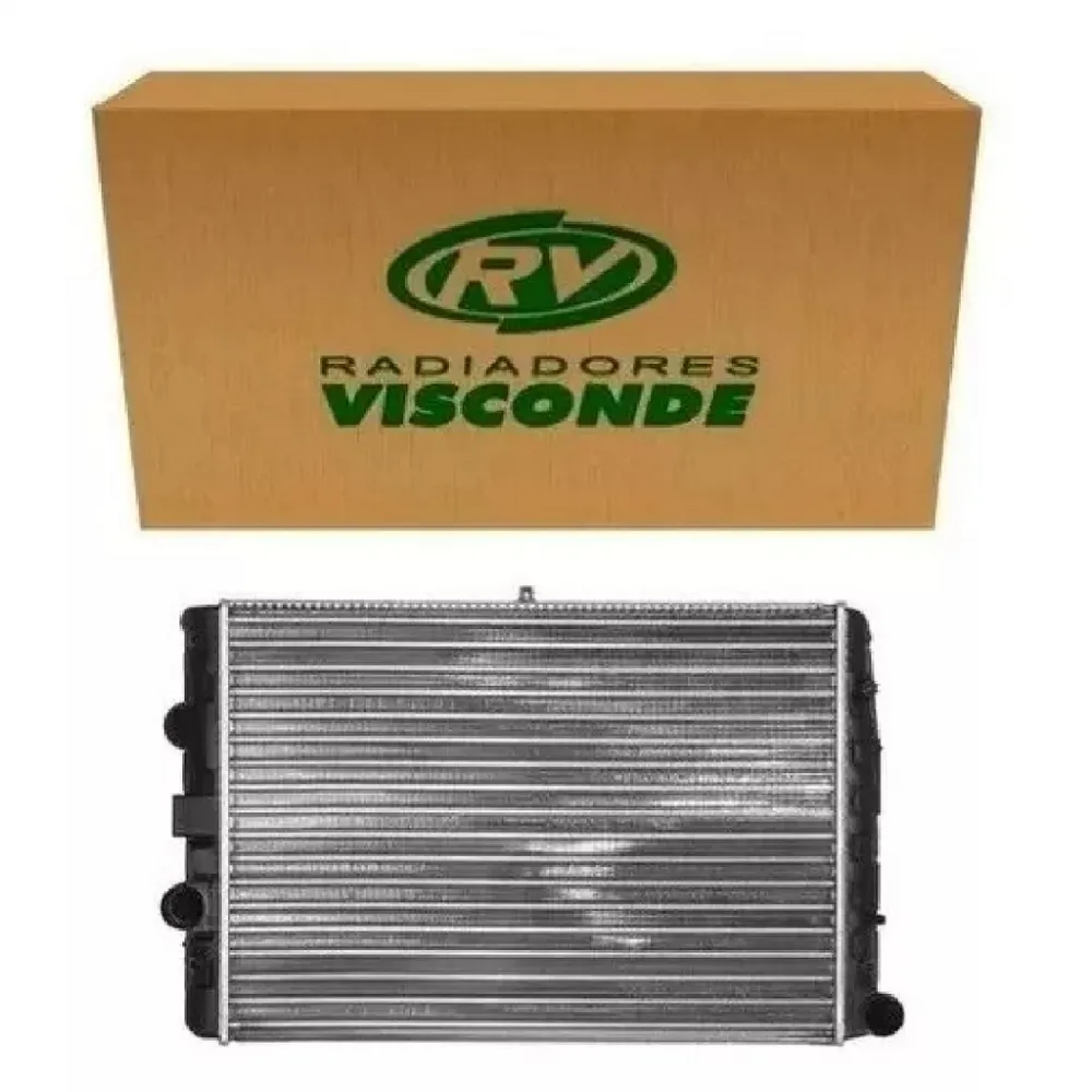 Radiador de Água Volkswagen Gol Parati Saveiro 1.0 8V / 16V 1997 a 2014  RV2508