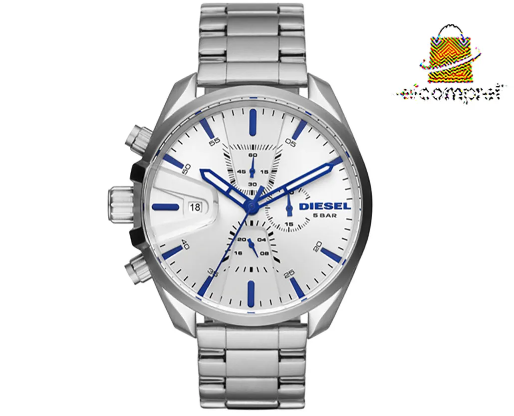 Relógio Diesel Cronógrafo Masculino Dz4473b1 S1sx Import Eua Frete Grátis