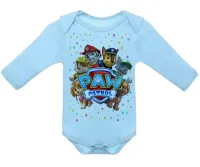 Body Bebê Infantil Patrulha Canina Equipe - Foto 2