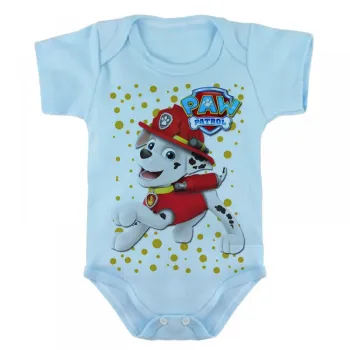 Body Bebê Infantil Patrulha Canina Marshall - Foto 2