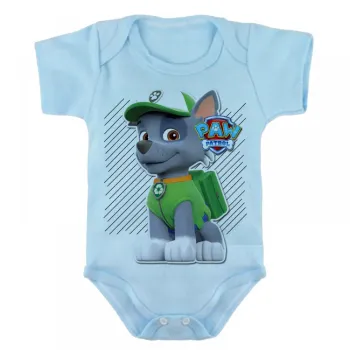 Body Bebê Infantil Patrulha Canina Rocky - Foto 2