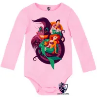 Body Bebê Infantil Pequena Sereia - Foto 4