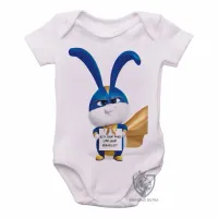 Body Bebê Infantil Pets Bola de Neve - Foto 4