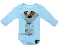 Body Bebê Infantil Pets Max Cone cachorro - Foto 3