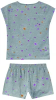 Pijama Estrelinhas - Brilha no Escuro - Cinza - Verão