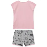 Pijama Sono de beleza - Brilha no Escuro - Rosa - Verão - Foto 2