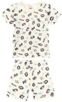 Pijama Video Game - Brilha no Escuro - Branco - Verão