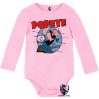Body Bebê Infantil Popeye marinheiro desenho antigo bom - Foto 4