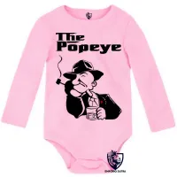 Body Bebê Infantil Popeye poderoso chefão the godfather - Foto 4