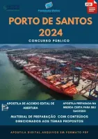 Apostila Porto Santos 2024 MECANICO Técnico Portuário
