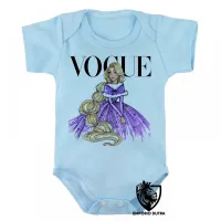 Body Bebê Infantil Rapunzel disney enrolados - Foto 3