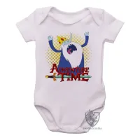 Body Bebê Infantil Rei Gelado Hora da Aventura - Foto 2