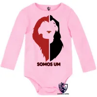 Body Bebê Infantil Rei Leão Mufasa Simba Somos um - Foto 4