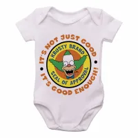 Body Bebê Infantil Simpsons Krust palhaço série - Foto 3
