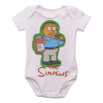 Body Bebê Infantil simpsons ralph colega bart lisa homer - Foto 2