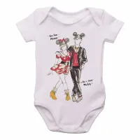 Body Bebê Infantil Sou Minnie tu Mickey - Foto 2